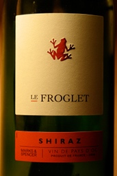 Le Froglet Shiraz 2009